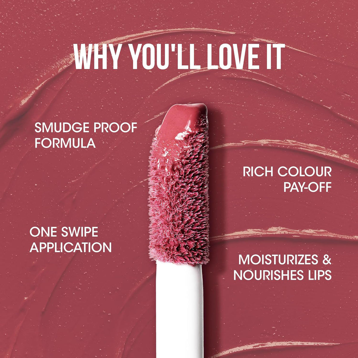 Og Beauty Coral Charm Moisture Lock Liquid Lipstick (4.5 Ml  1 Pc)