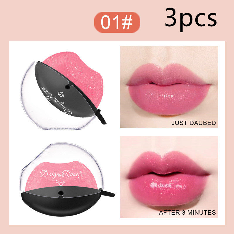 Dragon Ranee Lazy Lips Pearlescent Glitter Lipstick Is Not Easy To Fade, Warm And Moisturizing Lipstick