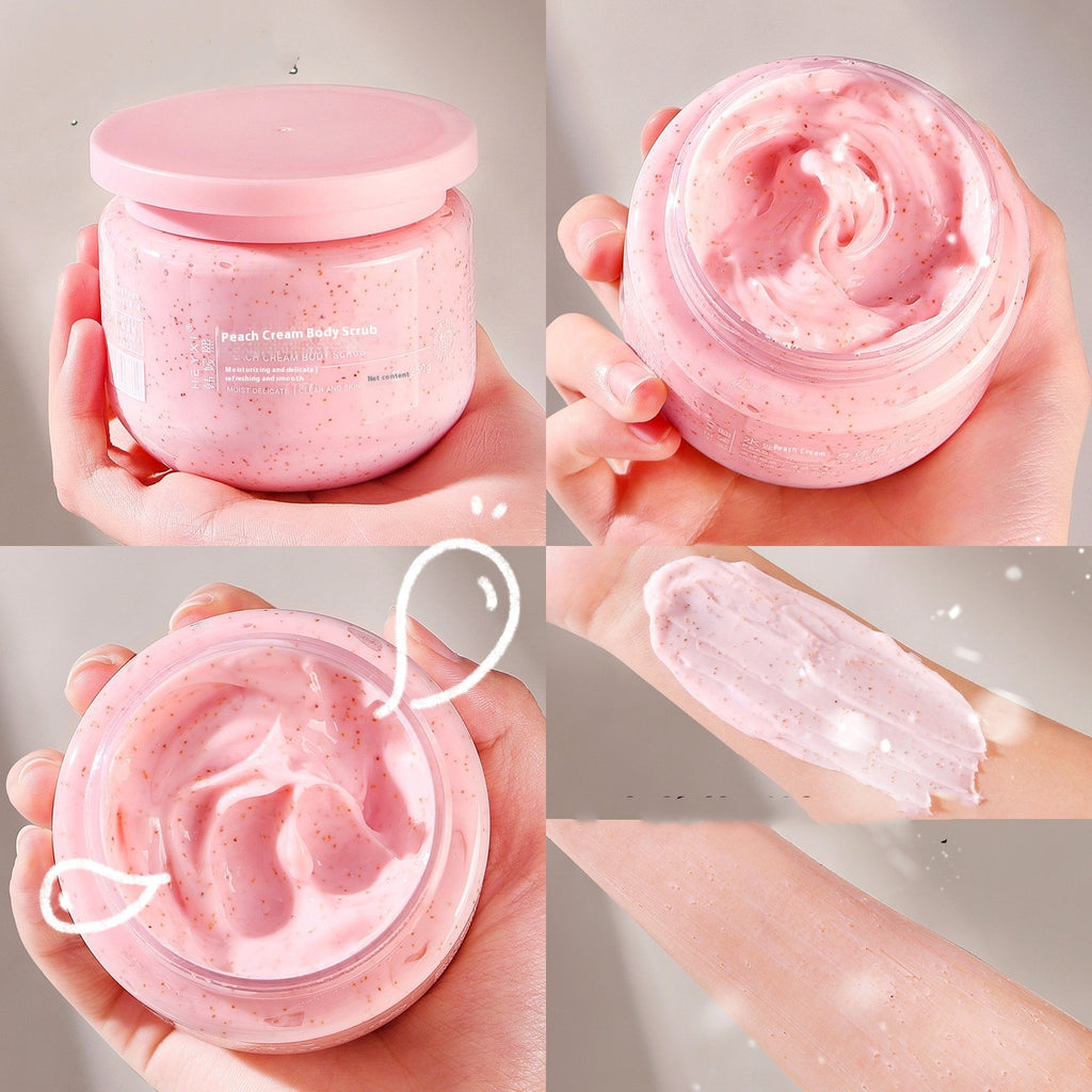 Heyxi Peach Cream Body Scrub Cream