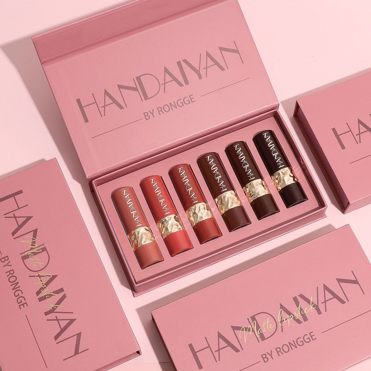 Handaiyan Matte Lipstick Set Natural Easy Color