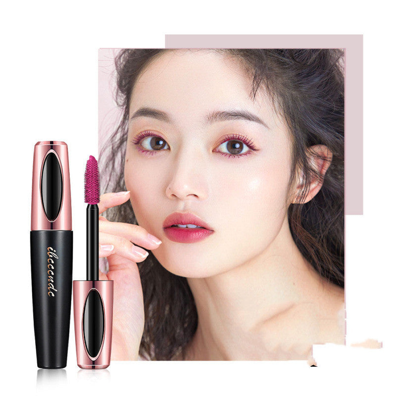 Ibccndc Color Mascara Waterproof Sweat-proof Thick Curl Long Non-fading Not Smudge