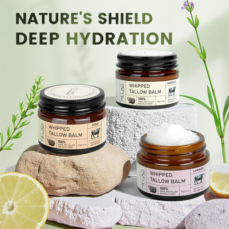 Whipped Tallow Butter Honey Moisturizing Hydrating Cream