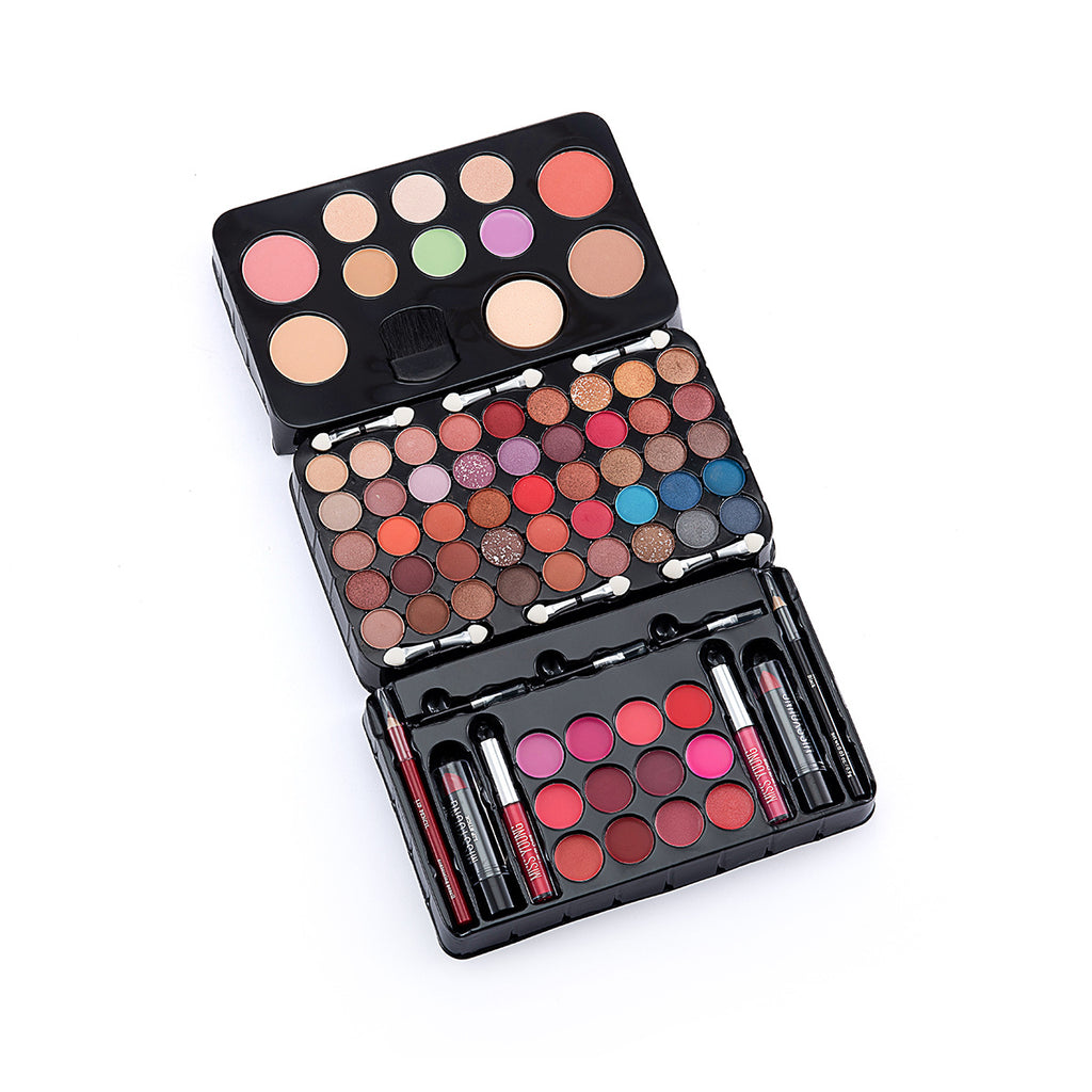 Missyoung Eyeshadow Palette Lipstick Lip Gloss Blush Set