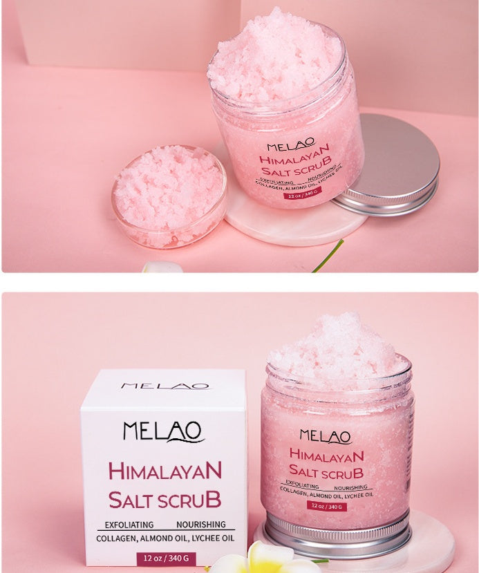 Melao Himalayan Salt Body Scrub Cream Exfoliating