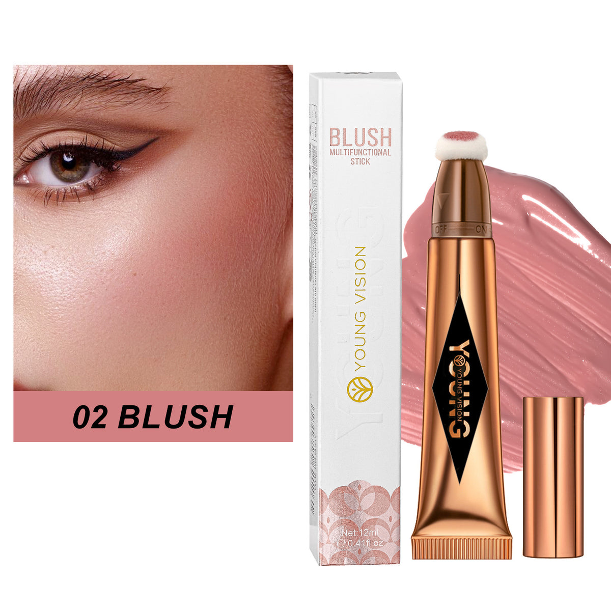 Highlight Air Cushion Nourishing Blush Highlighter