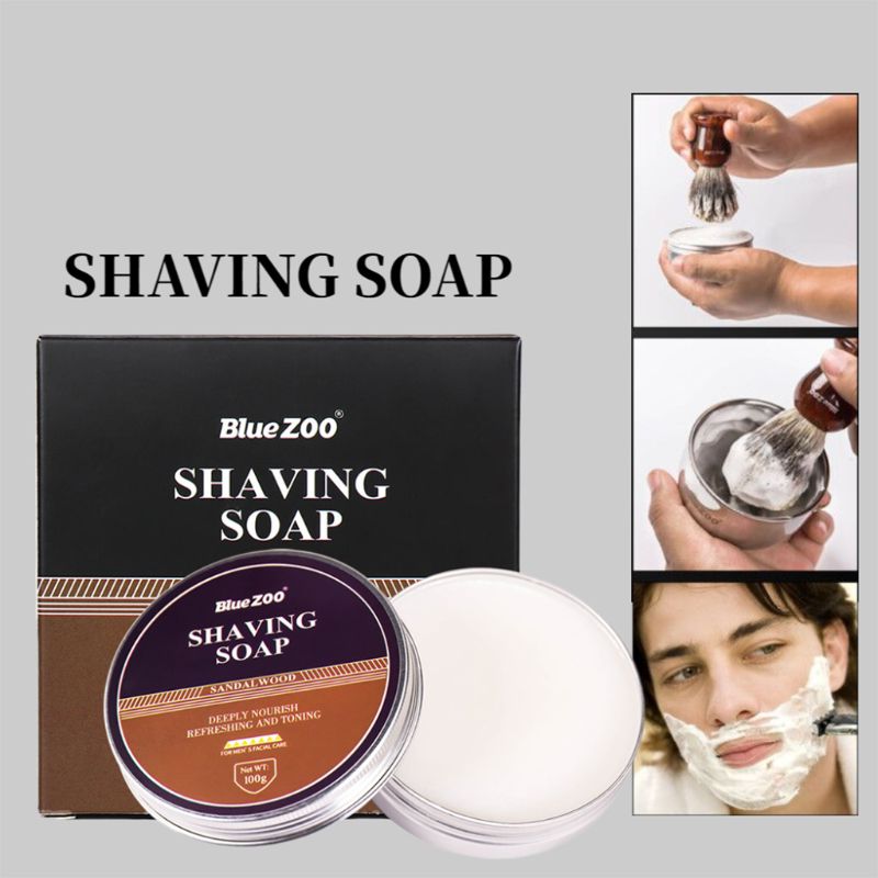 Blue Zoo Men's facial care shave beard shaving cream