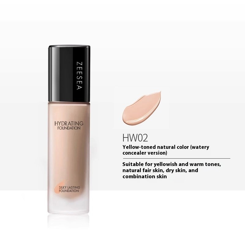 ZEESEA Liquid Foundation Concealer Makeup Mixed Dry Oily Skin Moisturizing