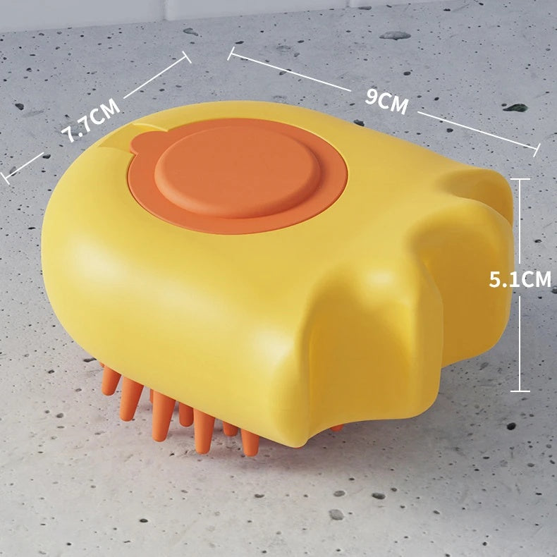 Pet Bath Brush Massage Brush Massage Comb Cat And Dog Bath Brush Pet Cleaning Supplies With Shampoo Box Pet Dog Brush