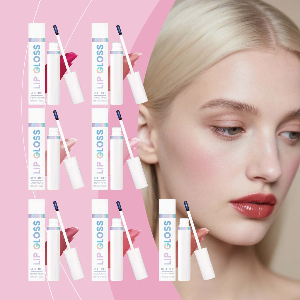 CoolRose Smudge-proof, Easy-to-color Peel-off Lip Tint Series