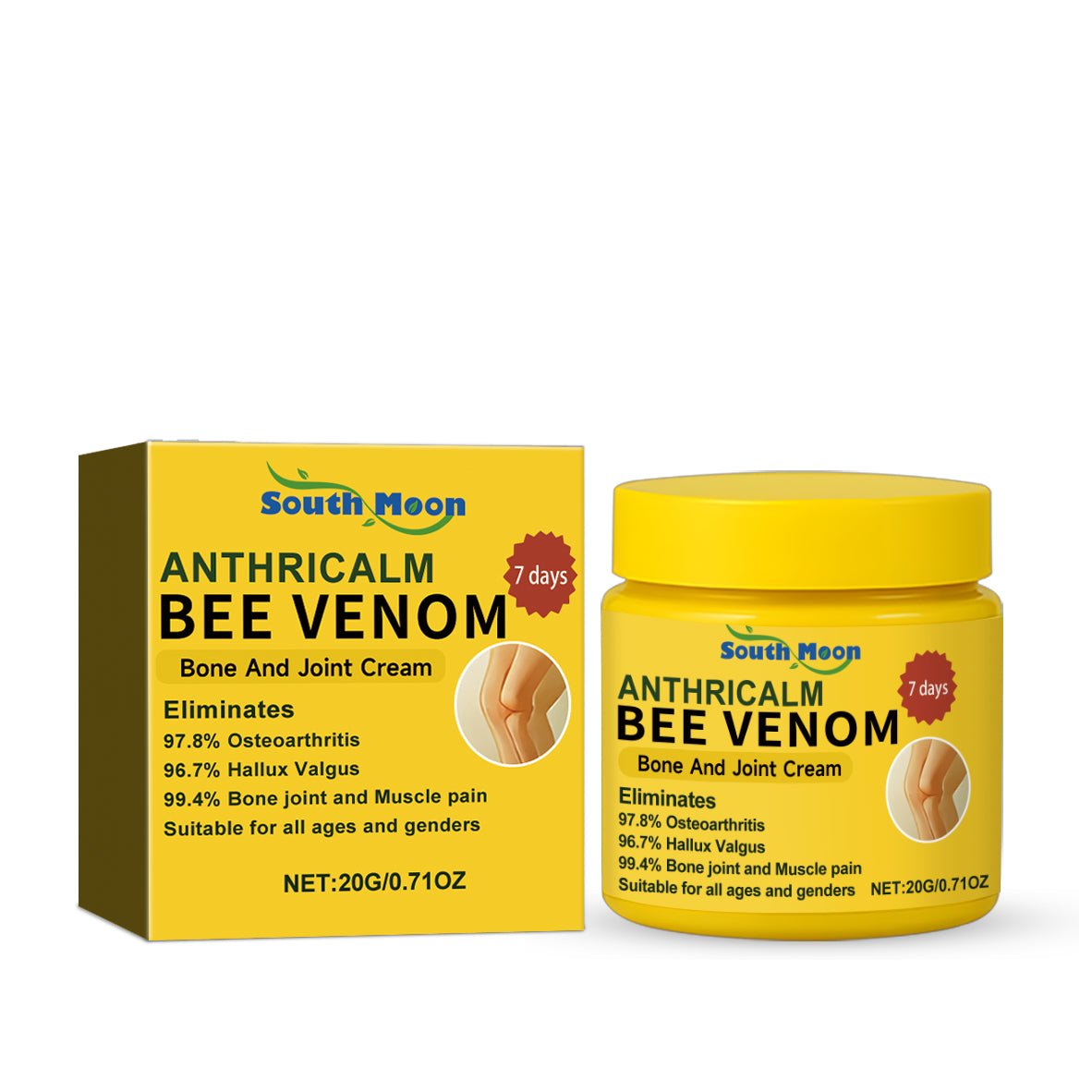 South Moon Gentle Daily Application Of Body Care Cream