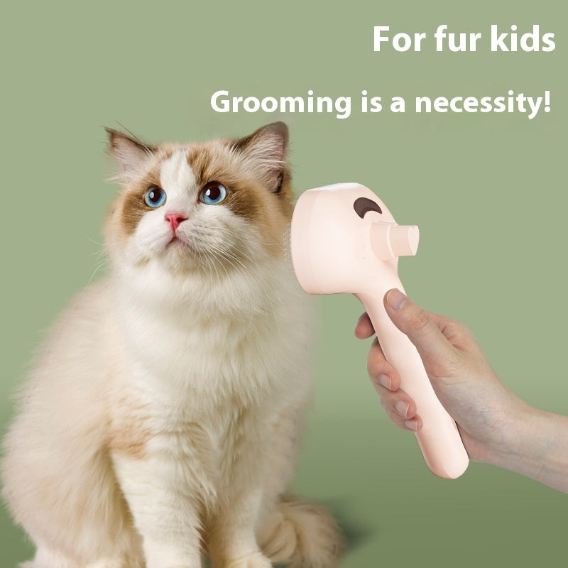 Pets Spray Hair Comb Pet Hair Remover Cleaning Brush Cats Grooming Dog Accessories Tools Dematting Water Mist Humidifier Comb Pet Supplies