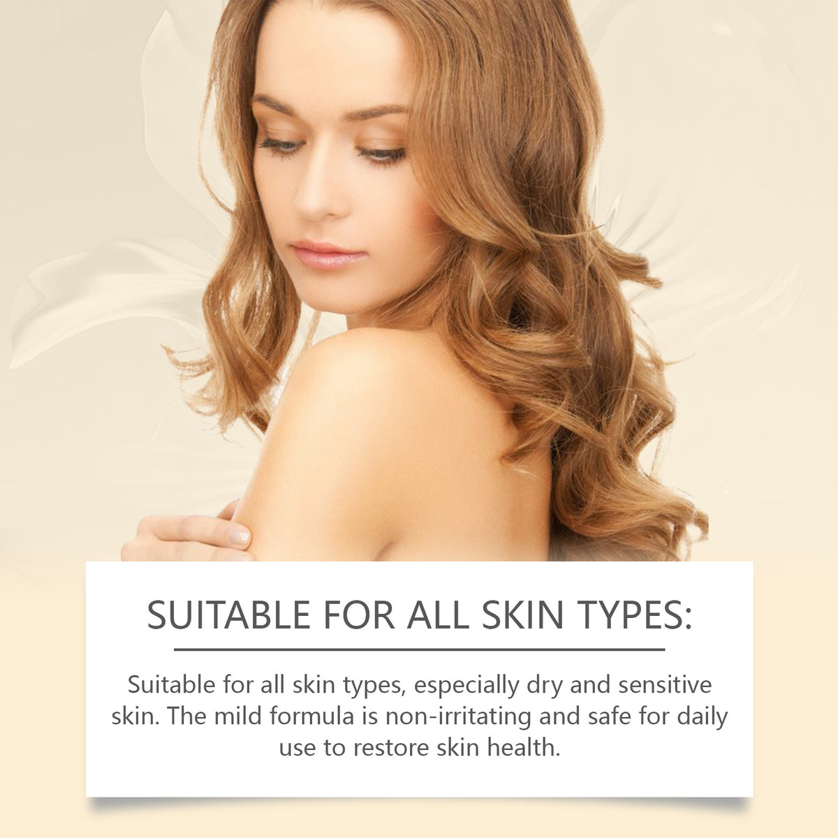 Ouhoe Vanilla Body Scrub Cream Mild Exfoliating