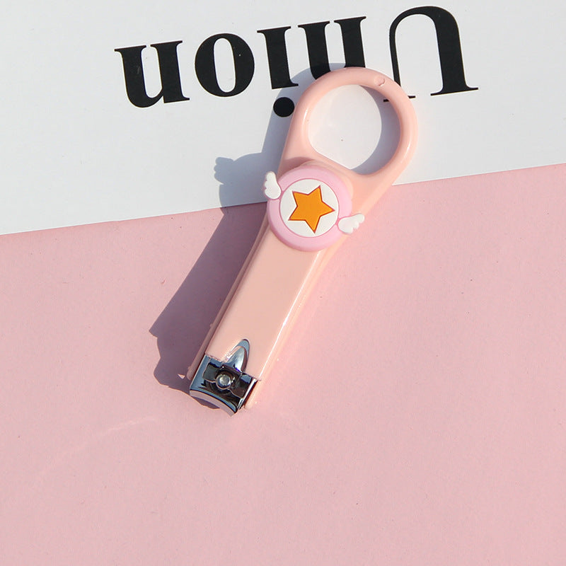 Union Creative Cartoon Nail Clippers Anti-splash Nail Clippers