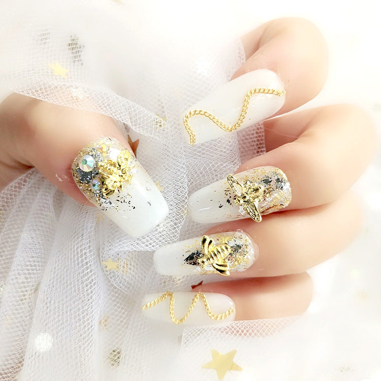 Japanese Style Nail Ornament Little Bee