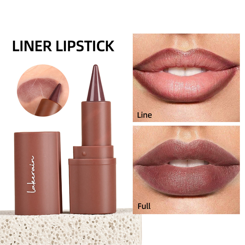 Lakerain Lipstick Lip Liner No Stain On Cup Moisturizing Matte