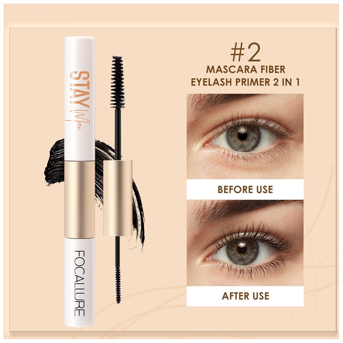 Stay Focallure Mascara Eyeliner