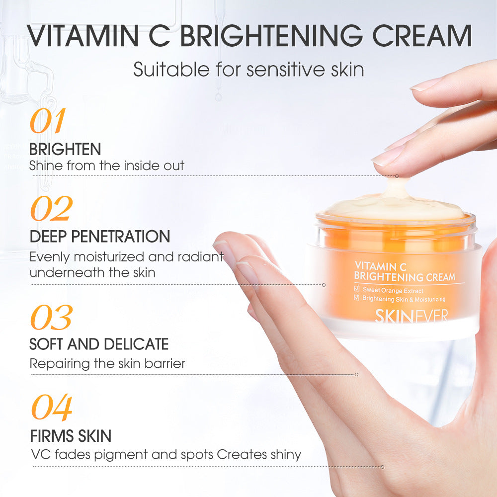 Skinever Hydrating Moisturizing And Nourishing VC Brightening Cream