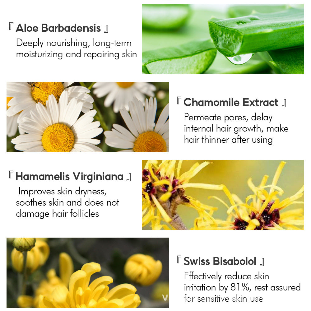 Universal Cleansing Hair Removal Cream For Skin Types