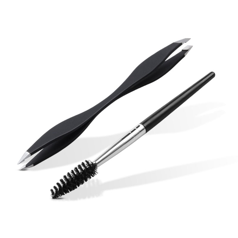 Eyebrow clip eyebrow comb