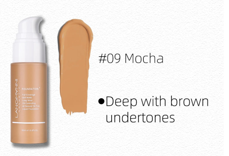 Langmanni Matte oil control Concealer liquid foundation
