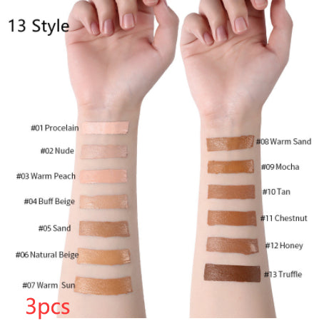 Langmanni Makeup Liquid Foundation Oil Control Concealer