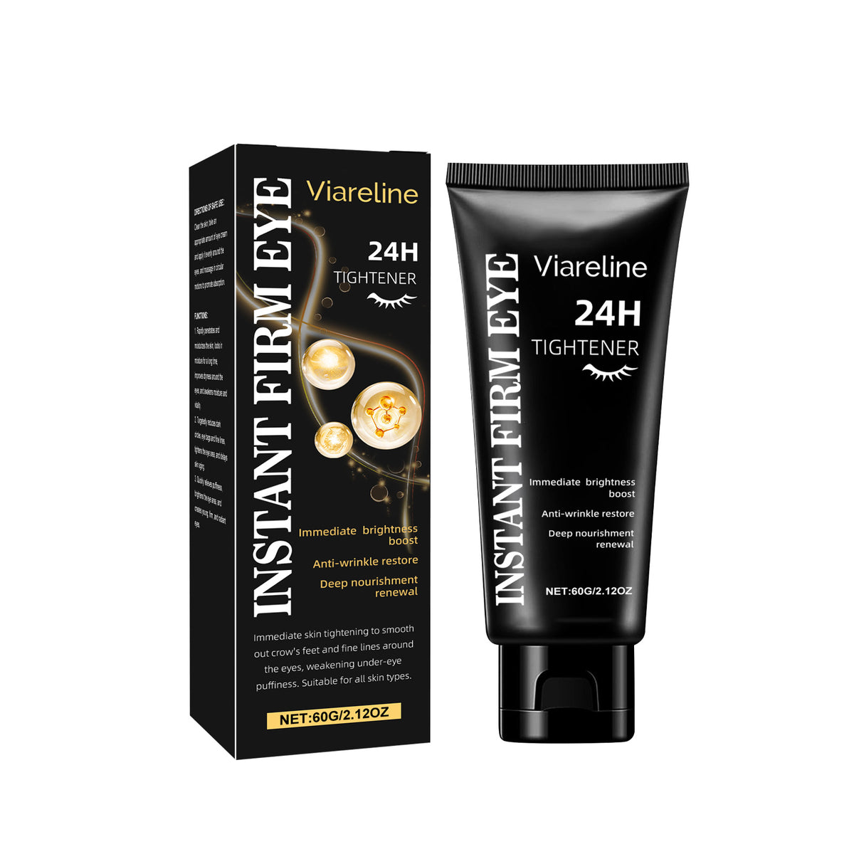 ViareLine Anti-Aging Anti-wrinkle Eye Cream Light Wrinkle Eye Cream Detumescence Eye Care Lifting Firming