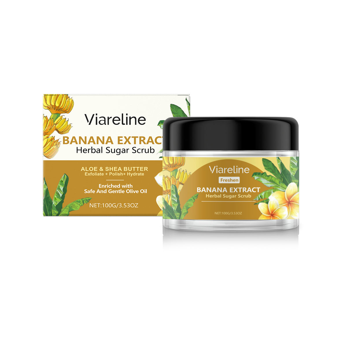 ViareLine Citrus Body Scrub Cream