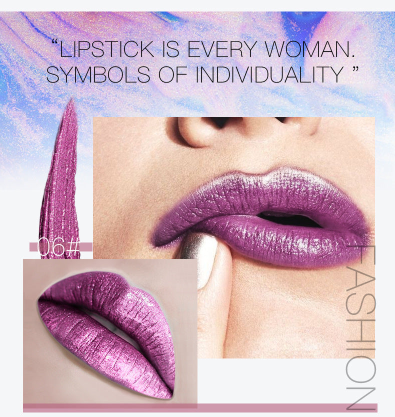 Pudaier Pearly Moisturizing Lip Glaze Future Series INS Cross-borde