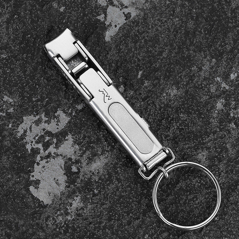 Single Stainless Steel Folding Nail Clipper