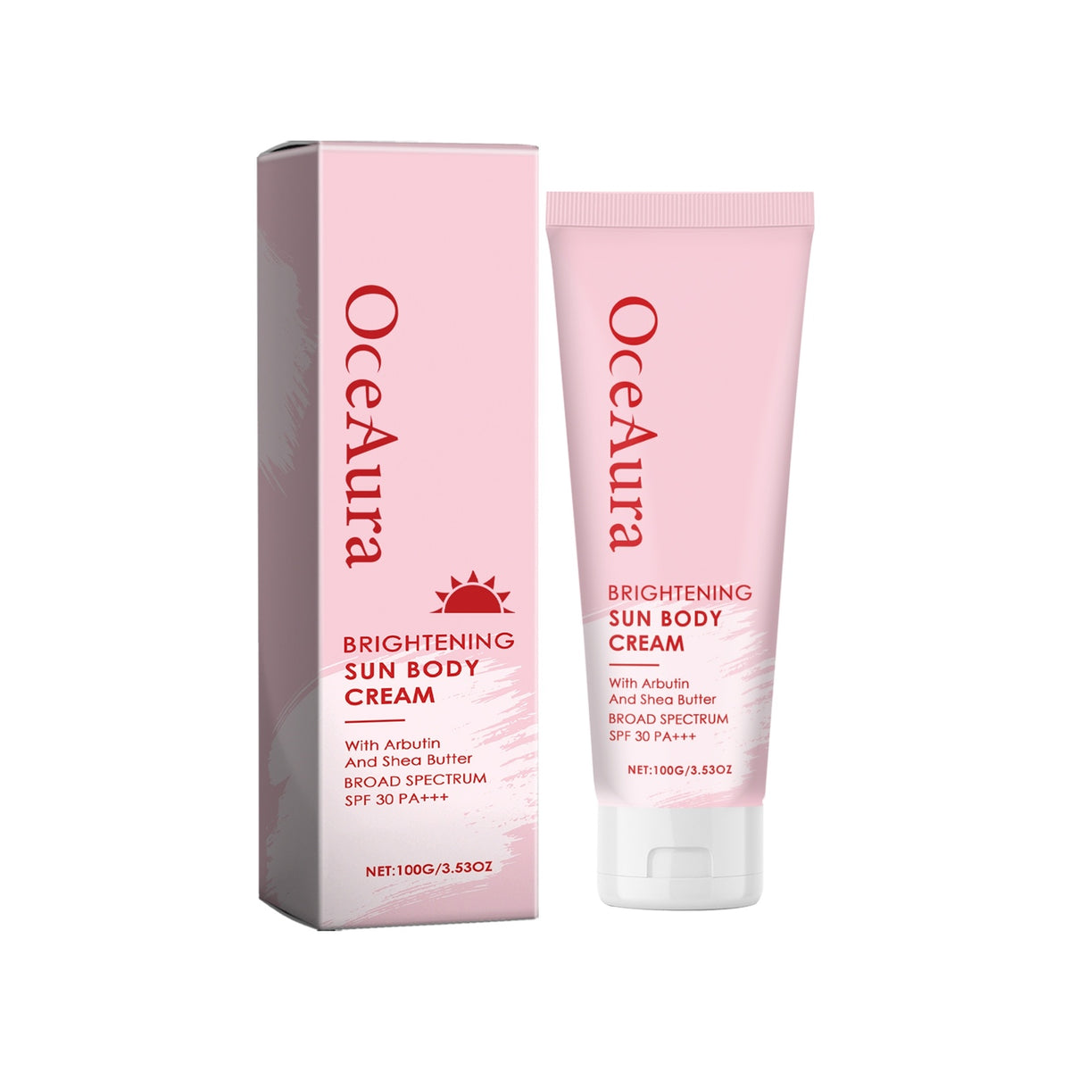 OceAura Brightening Sun Body Cream