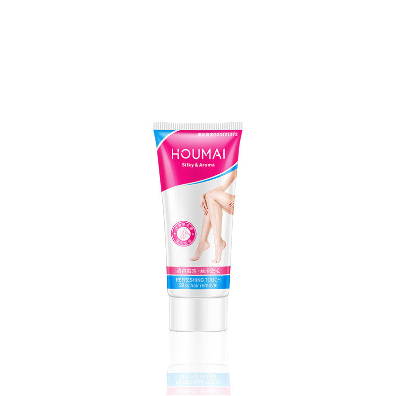 Houmal Depilatory Cream Men's And Women's Gentle National Makeup Special Words Armpit Leg Hair Removal Light Smooth Delicate Depilatory Cream