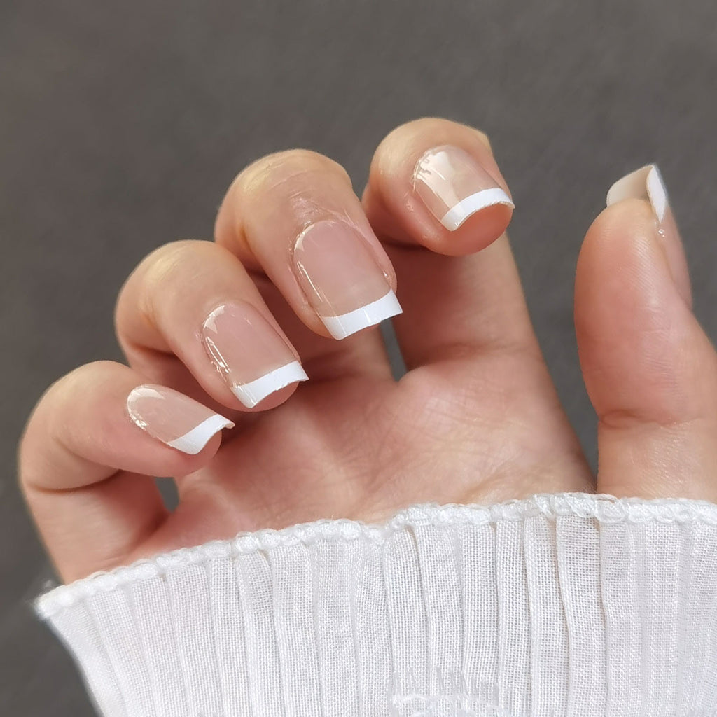 Resilient Frosted Nail Tip Sub-size Wear European Square