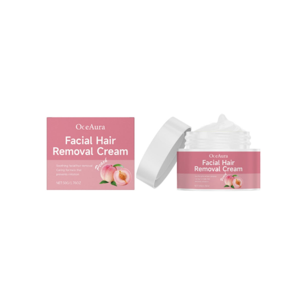 OceAura Facial Mild Depilatory Cream