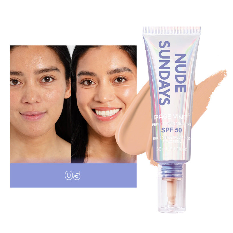 Page Vine Women's Liquid Foundation Oil Control Concealer