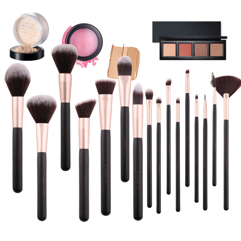 Zoreya Beauty Tool Set Face Powder Eye Shadow Foundation Brush