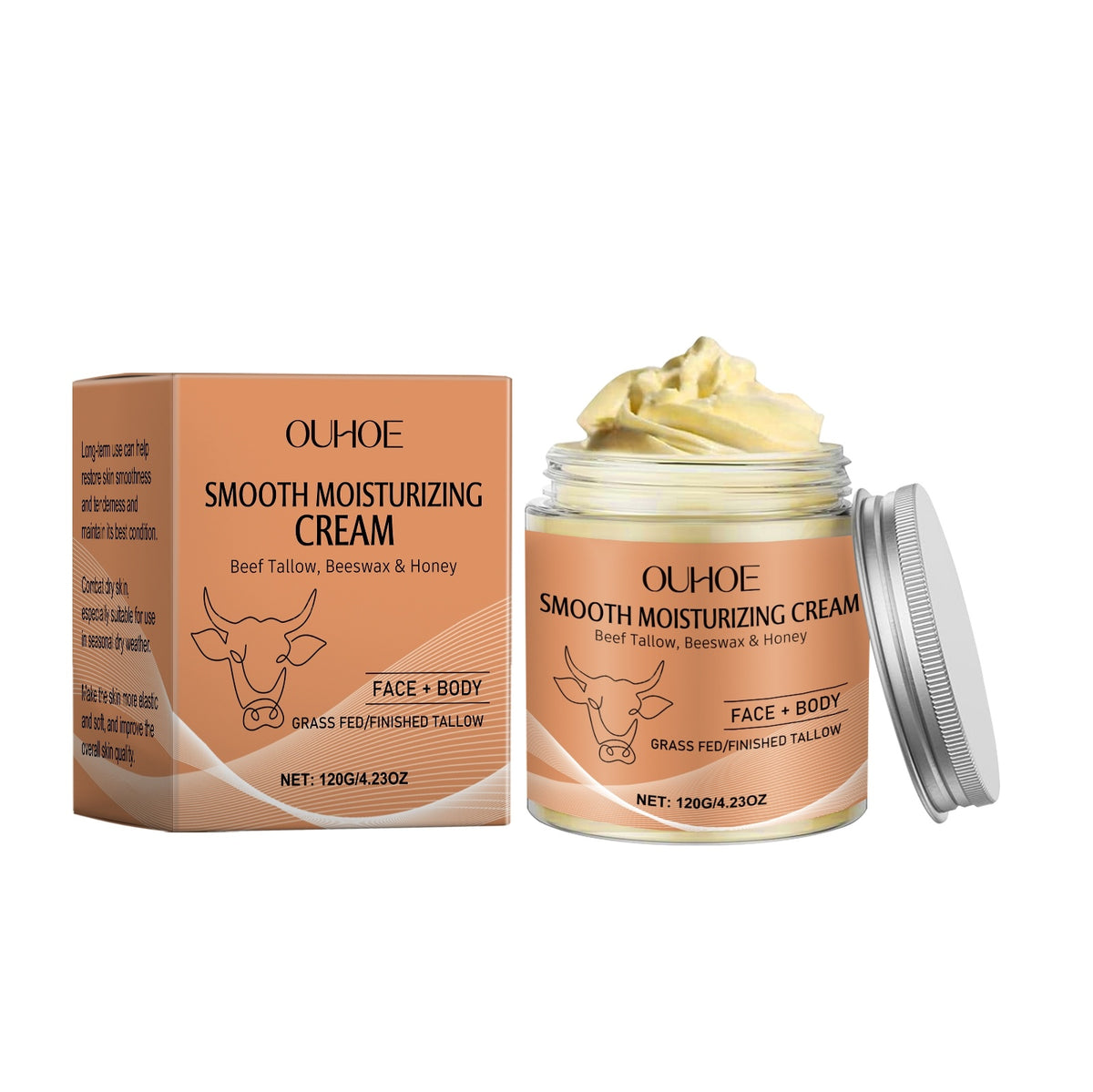 Ouhoe Smooth And Moisturizing Cream For Body Skin