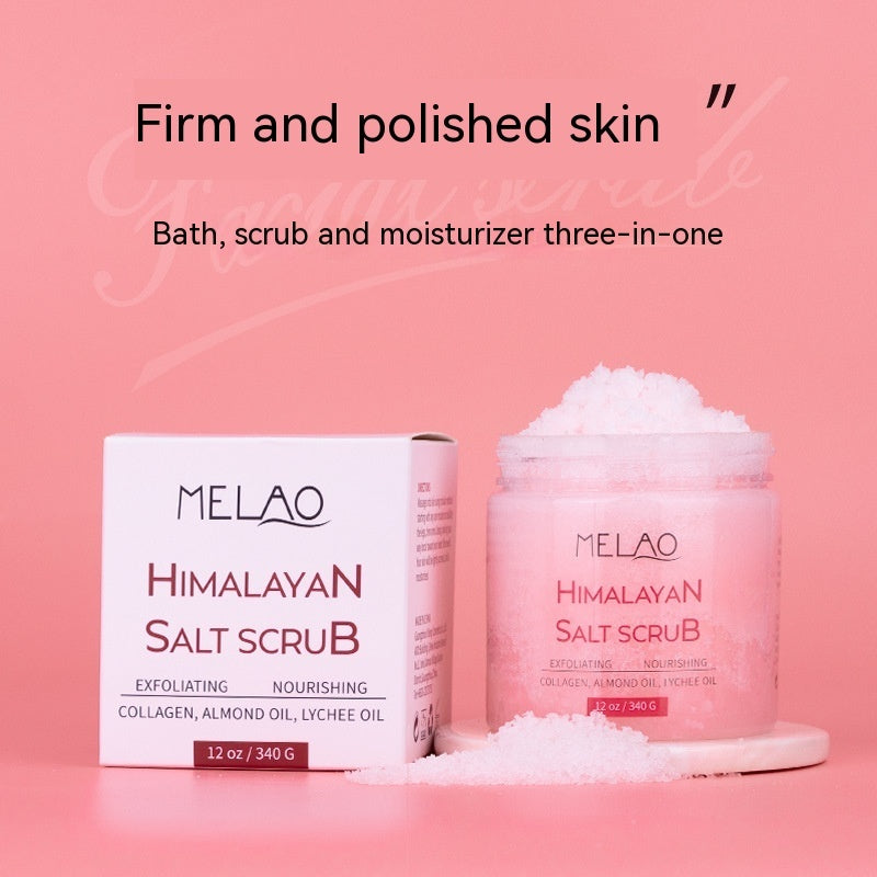 Melao Himalayan Salt Body Scrub Cream Exfoliating