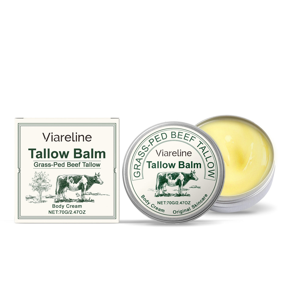 ViareLine Cow Fat Body Moisturizing Cream