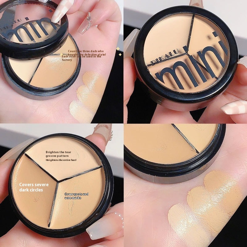 Sweet Mint New Hot Sell Tri-Color Concealer Foundation