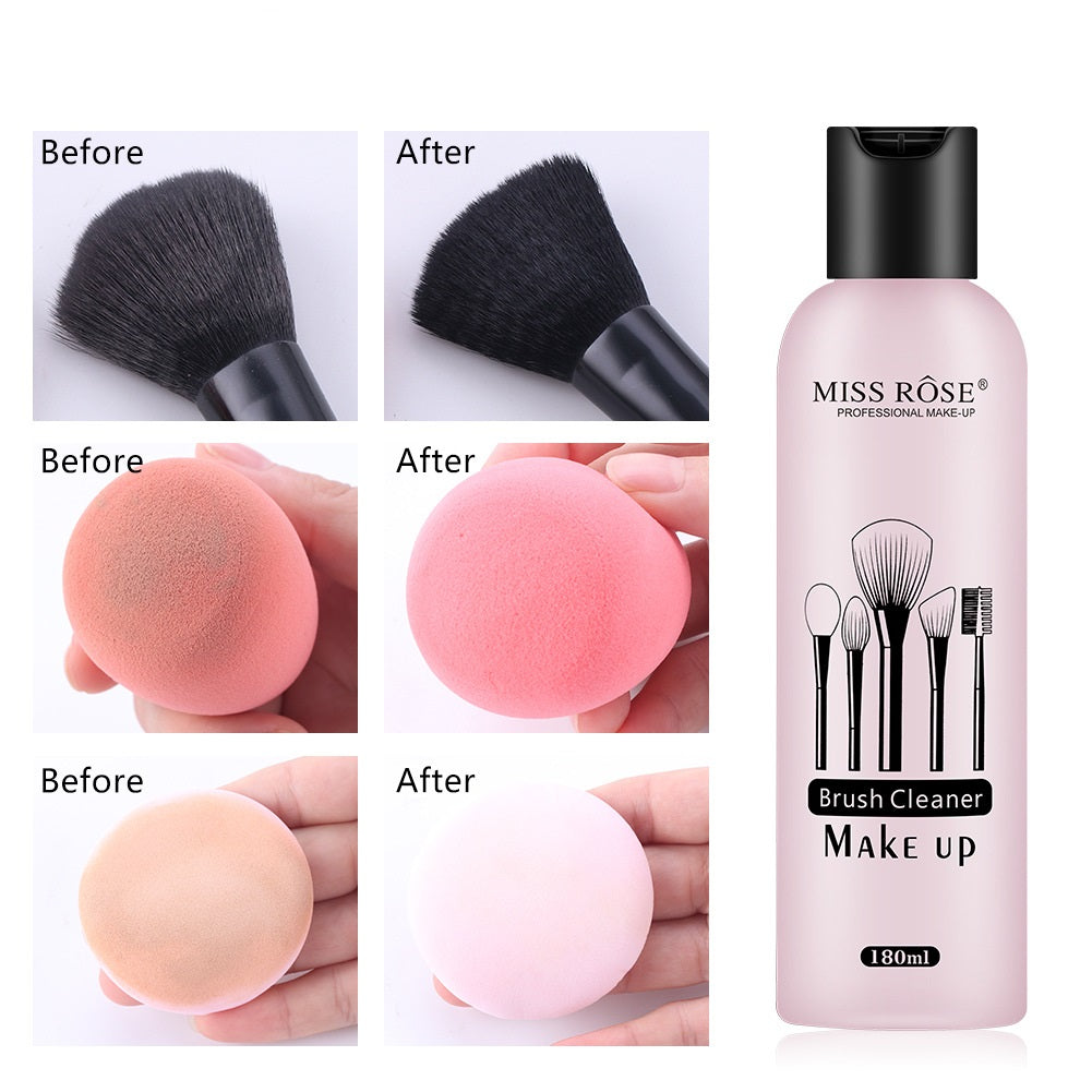 Miss Rose 180 ML Puff Cleansing Fluid Beauty Tool