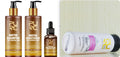 PURE Hair Care Ginger Biotin Three-piece Shampoo Conditioner Nourishing Dry And Frizz Essential Oil
