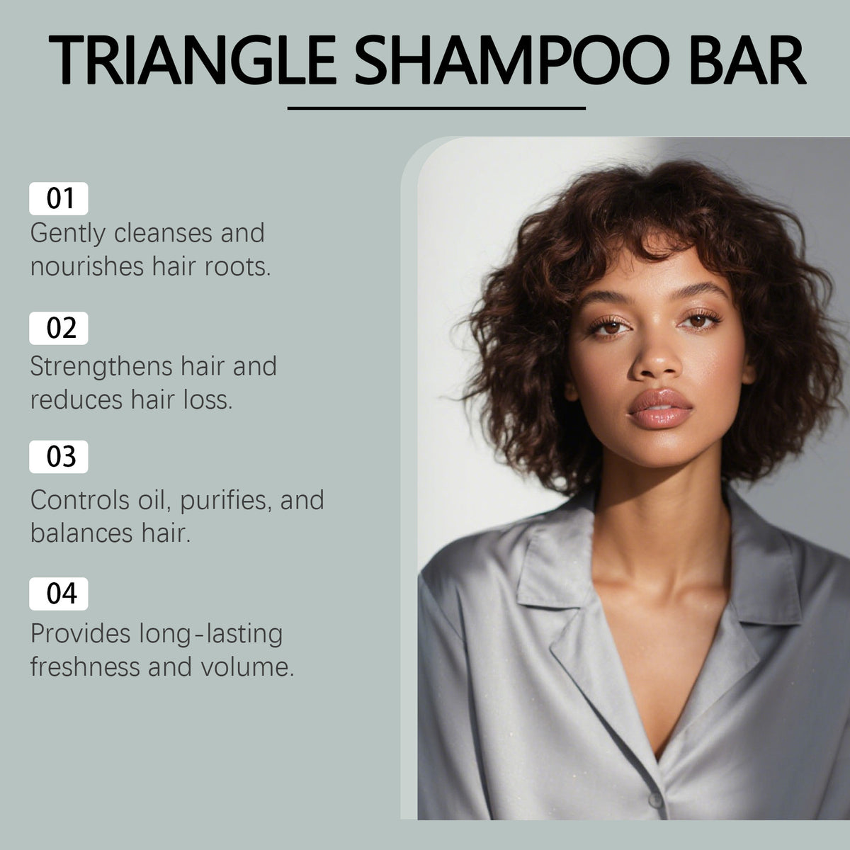 HoeGoa Herbal Nourishing Shampoo Soap Care Hair Cleansing Hair