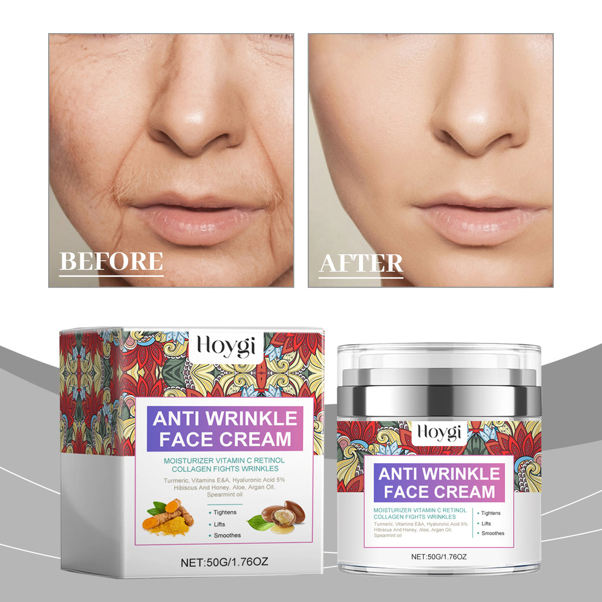 Hoygi Vitamin C Retinol Cream Firming Skin