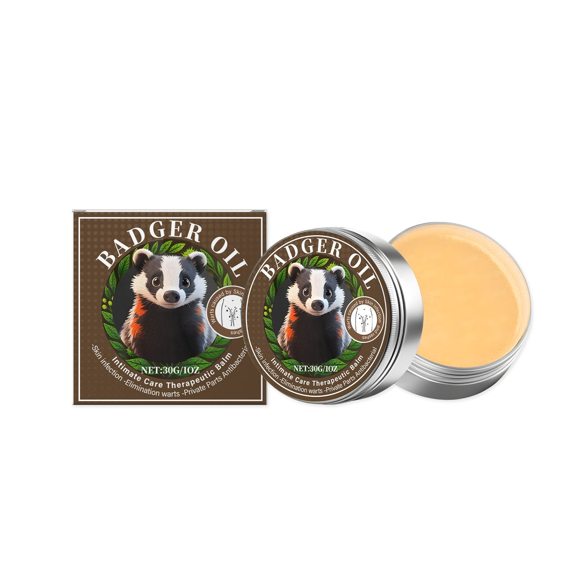 Badger Oil Private Care Cream