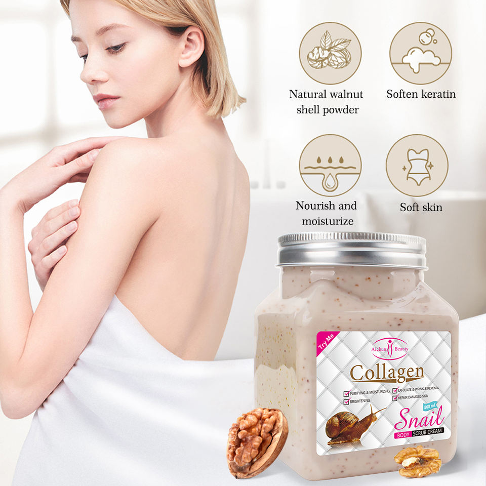 Aichun Beauty - Collagen Snail Body Scrub