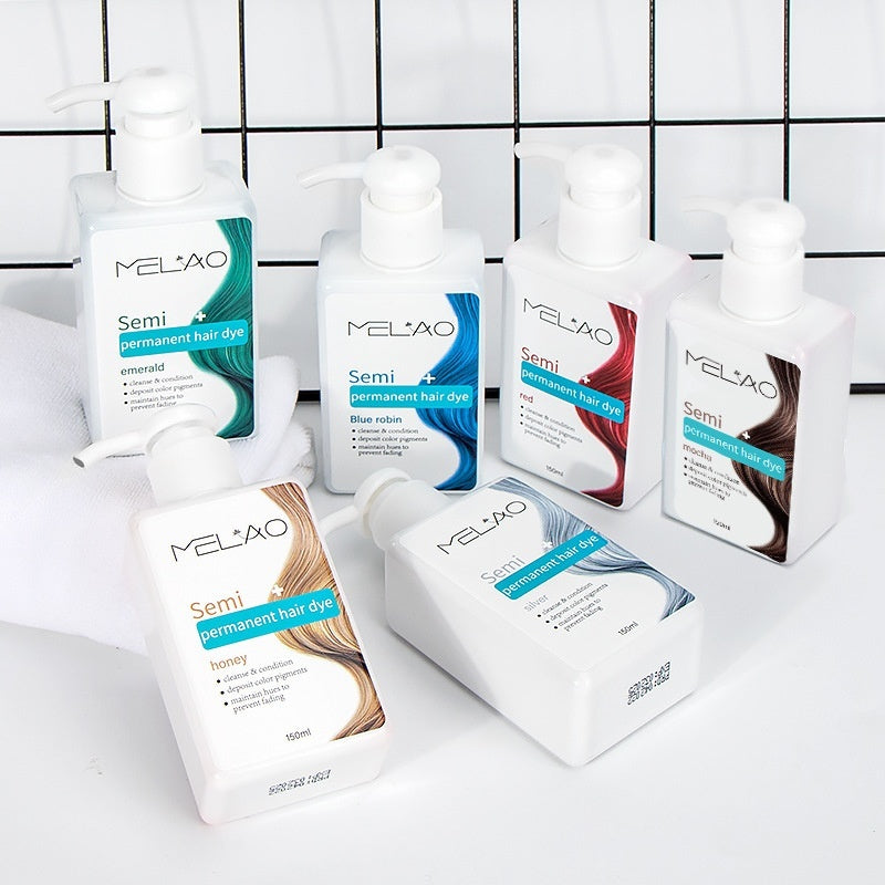 Melao Color Fixing Shampoo Lasting Color Protection Hair Rinse