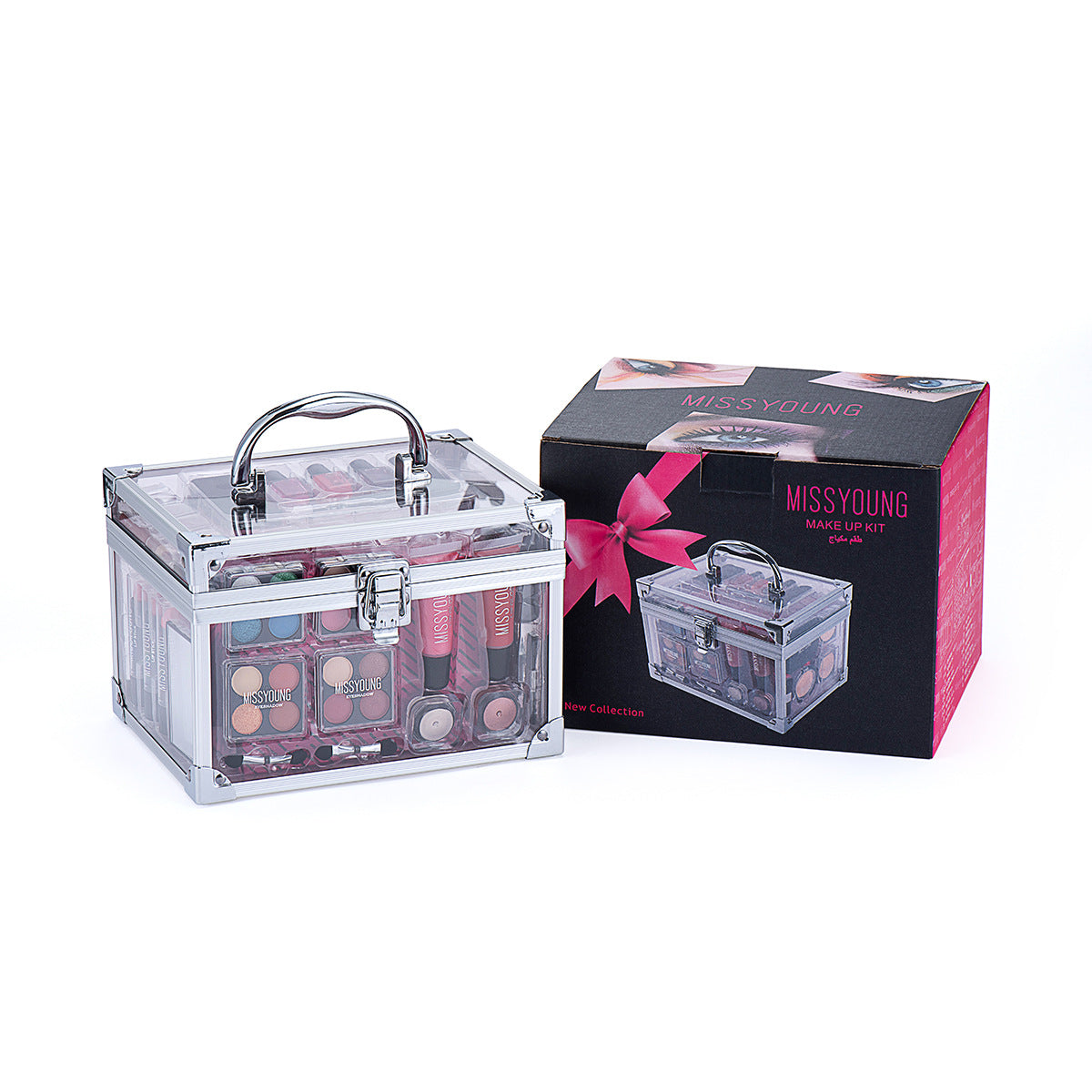 Missyoung Lipstick Eye Shadow Nail Polish Set