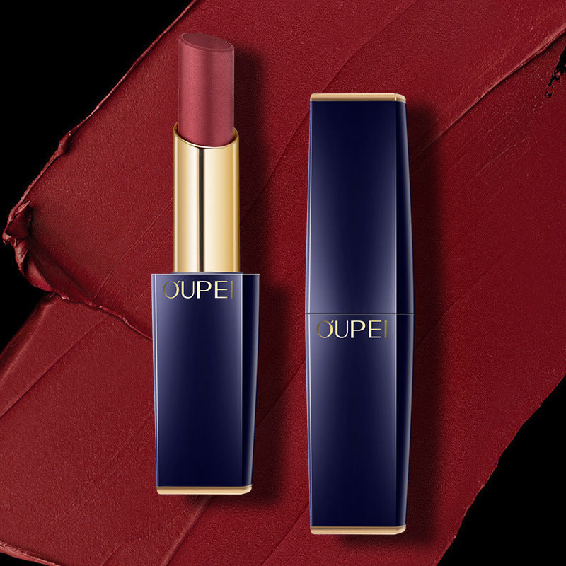 OUPEI Women's Moisturizing Sticky Easy Color Lipstick