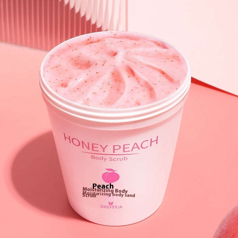 Beotua Peach Moisturizing Body Scrub Cream
