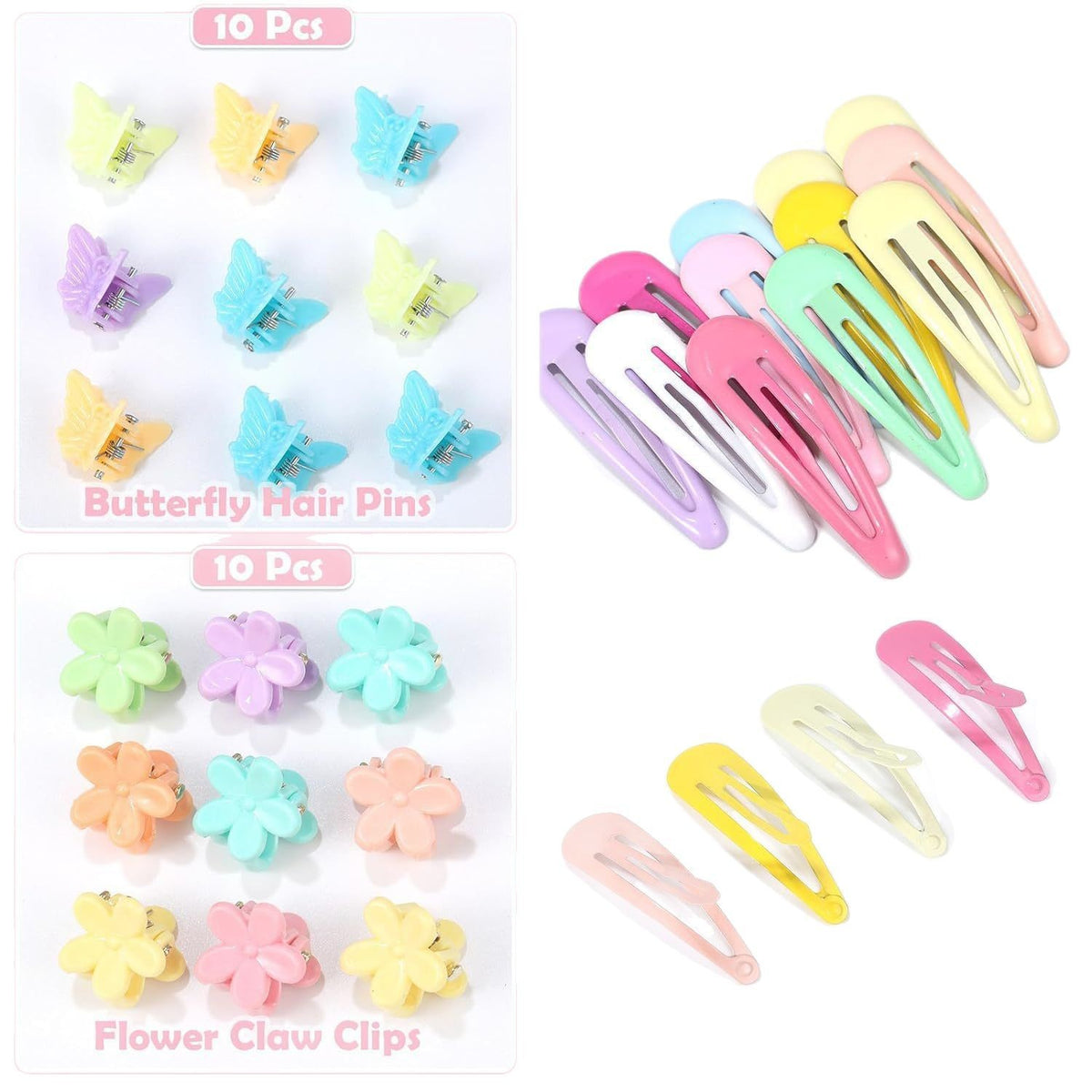 Girls Hair Rope Rubber Bands Set Hair Accessories